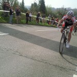 Ron's finaler Bergsprint zum Sieg: Nur 1x richtig schnell gefahren ;-)