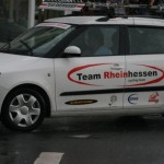 Teamfahrzeug im Einsatz