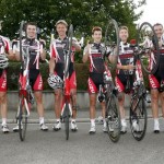 Das Team in Waldalgesheim vor dem Start