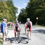 Susan und Ingo am Start