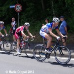 Bene Becker in der Spitzengruppe