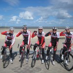 Knokke-Heist Belgien, das Team